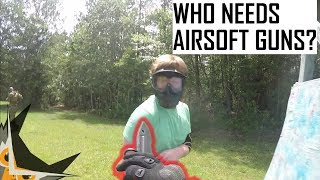 WHO NEEDS AIRSOFT GUNS? | SCOPECAM | AIRSOFT SNIPER GAMEPLAY | AIRSOFT GIVEAWAY