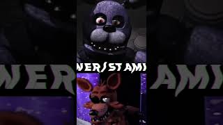 Bonnie 🆚 Foxy #shorts #fnaf #fivenightsatfreddys