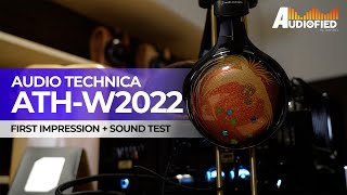 Audio-Technica ATH-W2022 First Impressions: How Do S$12,888 Headphones Sound? [SOUND TEST]