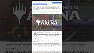 Huge MTG Change! ▷🔥 3-Year Standard Rotation! 🔥 WOTC Magic Announcement ◁ #Shorts