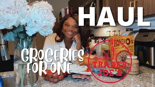 TRADER JOE'S HAUL: What I Eat as a Law Student, Groceries for One, Fall Finds at TJ's, Under $100???