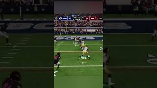 The tip toe up the sideline 😂 #trending #viral #mutt #madden24 #eamaddennfl #johnmadden #stick #fyp