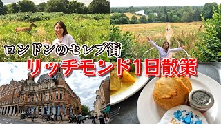 【ロンドンの穴場観光地】セレブが暮らすリッチモンド！大自然と鹿に癒された～