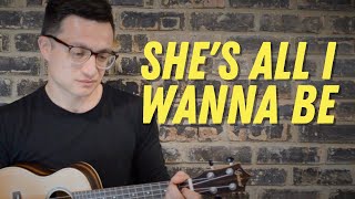 She's All I Wanna Be (Ukulele Cover) - Tate McRae