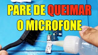 3 DICAS PARA NÃO QUEIMAR O MICROFONE DURANTE CONSERTO DE CELULAR