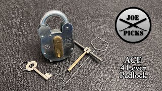 [136] Ace 4 Lever Padlock