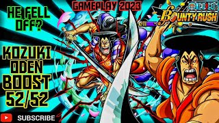 OPBR Boost 4 Daimyo of Kuri EX Kozuki Oden Gameplay 2023 • One Piece Bounty Rush Showcase • HD