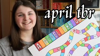 April TBR / the novel tbr game #10 and magical readathon