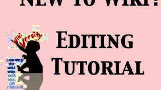 Wikiversity Reports Editing Tutorial