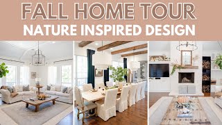 FALL HOME TOUR 🍂 Nature Inspired Seasonal Decor Ideas | FARMHOUSE LIVING