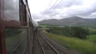 "Duchess of Sutherland" - Carnforth to Shap Summit - 24th July 2010