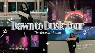 The Rose Concert VLOG ♡ | Dawn to Dusk Tour in Manila