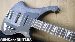 I built the COOLEST Jazz Bass Ever from a DIY bass kit, SICK TONE!