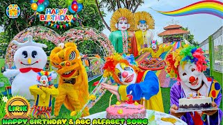 NEW🔴LAGU SELAMAT ULANG TAHUN SPESIAL LIRIK & ABC ALFABET SONG - ONDEL ONDEL FEAT BARONGSAI DAN BADUT