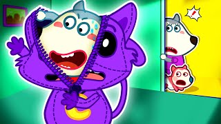 Wolfoo In Catnap Costume?! Back To School Stories With Wolfoo Catnap| Cartoons for Kids