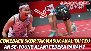 Menyakitkan Bagi An Se Young !! Tiket Final Lenyap Setelah tikungan ajaib Tai Tzu ying !!