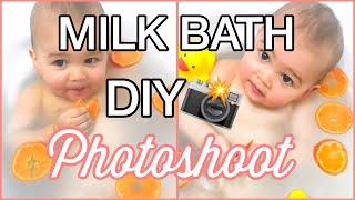 THE END OF OUR BREASTFEEDING JOURNEY | DIY AT HOME BREAST MILK BATH PHOTOSHOOT