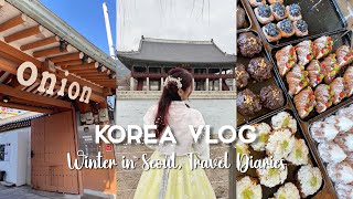 KOREA TRAVEL VLOG EP 2🇰🇷| Gyeongbok Palace, Lotte World, Onion Cafe, Myeongdong 12-Storey Daiso