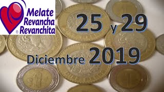 Como Ganar la Lotería Melate Revancha y Revanchita para el día 25 y 29 Diciembre de 2019