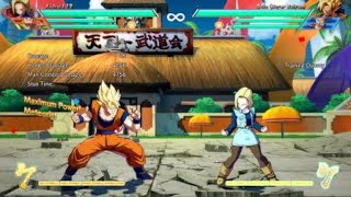 Dragon Ball FighterZ: Android 18 Combo [4-Bars]