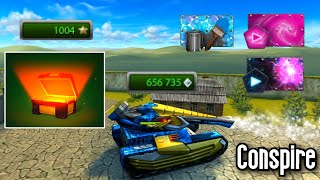 Tanki Online 1.000 Stars Completed!!! - Opening XT Container - Conspire