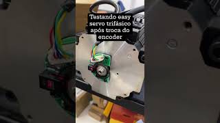 Ddcs easy servo troca do encoder. Automação industrial é Policomp. #automacaoindustrial #industria