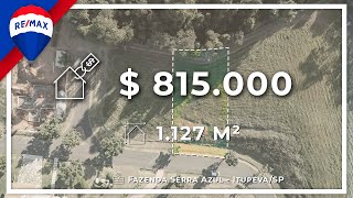 Terreno à venda, 1127 m² por R$ 815.000,00 - Fazenda Serra Azul - Itupeva/SP