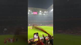 Galatasaray - Ümraniyespor | Maç sonu Nef stadında Gerçekleri tarih yazar çalıyor