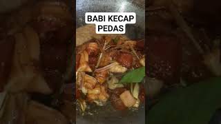 kita masak Babi versi pedas #cooking #kuliner #food #recipe #b2k