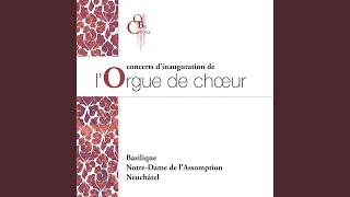 Premier livre d'orgue: IV. Basse de Trompette (Live)