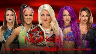 WWE No Mercy 2017: Alexa Bliss vs. Sasha Banks vs. Bayley vs. Nia Jax vs. Emma