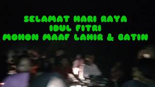 Takbir keliling desa karanggeneng timbul sloko sayung mati lampu