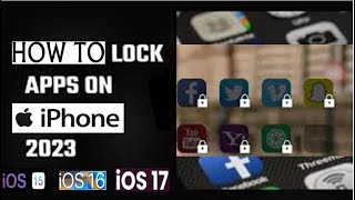 How to lock Apps on iPhone after iOS 17 update || lock photos app on iPhone