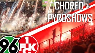 CHOREO + PYROSHOWS - Hannover 96 vs. 1. FC Kaiserslautern - 16.3.2024