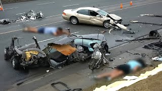 BEST OF CALIFORNIA DRIVERS _ BEST OF SEMI-TRUCK CRASHES | Road Rage, Hit and run, Brake checks