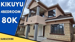 Affordable Townhouses in Kikuyu Rental at 80,000