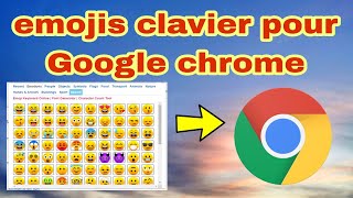 emojis clavier pour Google chrome