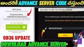 Free fire Ob36 Advanced server Code -para SAMSUNG,A3,A5,A6,A7,J2,J5,J7,S5,S6,S7,S9,A10,A20,A30,