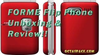 FORME Flip Phone Unboxing & Review