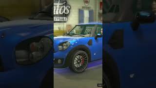 Customizing an rally car in gta 5 #gta5 #gta5gameplay #ytshorts #franklin #minicooper #rallycar