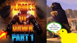 The Flames of Dawn. World of Warcraft speculation. Part 1.