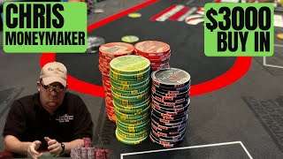 I Battle Chris Moneymaker In A $3000 5/5/10/20 Game!!! -  Kyle Fischl Poker Vlog Ep 162