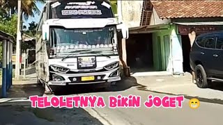 Joget Telolet ala anak - anak,Hunting Bus Pariwisata Indonesia 😁