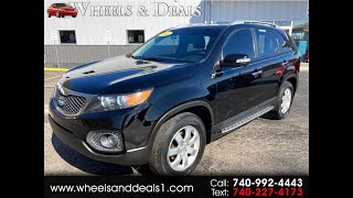 2012 Kia Sorento LX With a 2.4L 4 Cylinder Engine