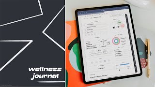 Digital Wellness Journal on iPad 💪🏼🏋🏻🍎