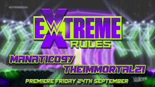 WWE Extreme Rules '21 Opening + AJ Styles Entrance Stage Animation (ft. TheImmortal21)