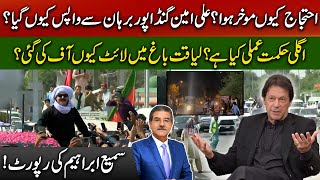 Why was protest called off | what is next protest strategy of PTI |  Sami Abraham Latest