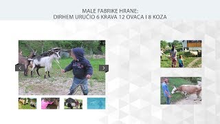 MALE FABRIKE HRANE: Dirhem uručio 6 krava, 12 ovaca i 8 koza