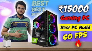 15000 PC Build For Gaming And Editing With GPU | PC Build Under 15000 | 15k Gaming PC Build