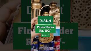 D Mart Finds Under Rs 100 || D Mart Today's Offers || #ytshort #dmart #dmartproductunder99 #minivlog